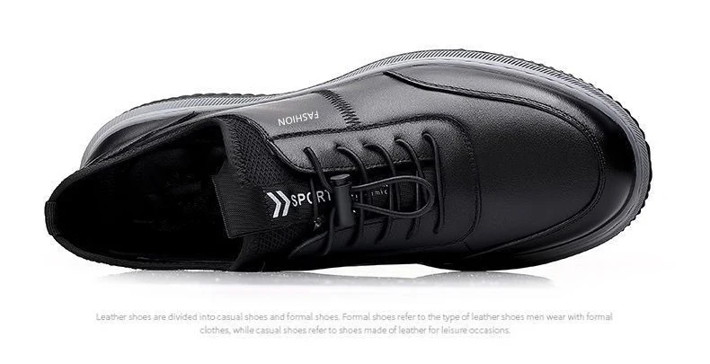 New Men Shoes PU Leather Lightwear Sport for Man Shoe Breathable Lace Up Comfortable Running Casual Shoes Outdoor Male Sneakers