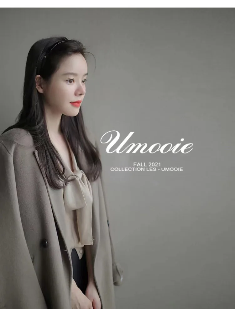 French elegant float lead cashmere cardigan women fall winter new knitted sweater loose thin short wool shirt