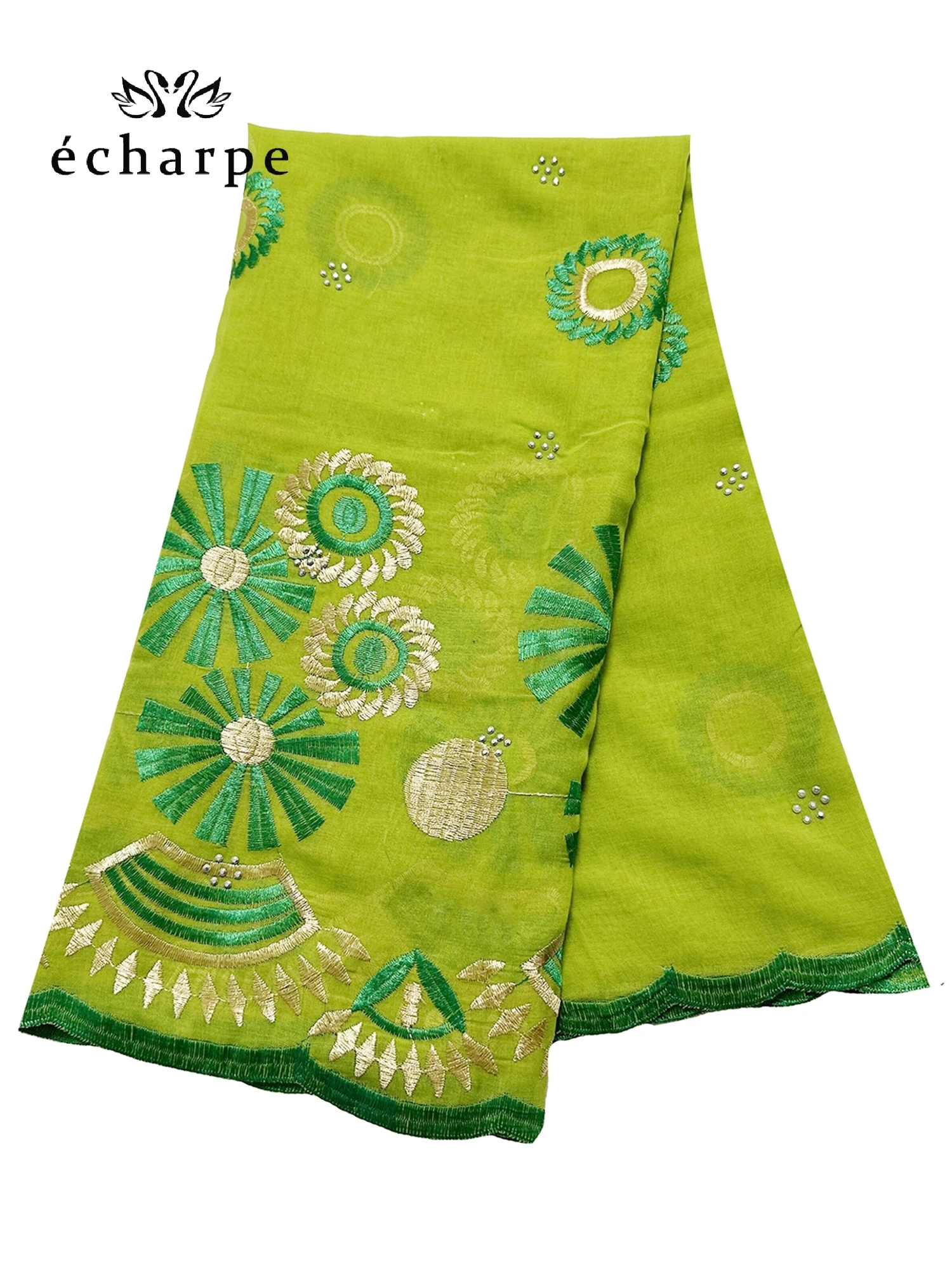 New Dubai Hijab Shawls Scarf For Muslim Women African Cotton Hijab Islamic Hijab Pashmina Turban Headscarf Embroidery Shawls