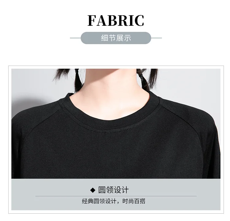 Amax luluE European Autumn Fashion Loose Sweatshirts Womens Vintage Fake Two Piece Hoodies Ladies Casual Oversized Punk Clothes