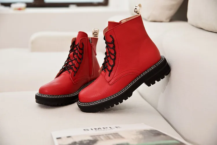 DIMANYU Women Ankle Boots 2026 New Genuine Leather Winter Thick With Fur Ladies Short Boots Motorcycle Ankle Boots Women