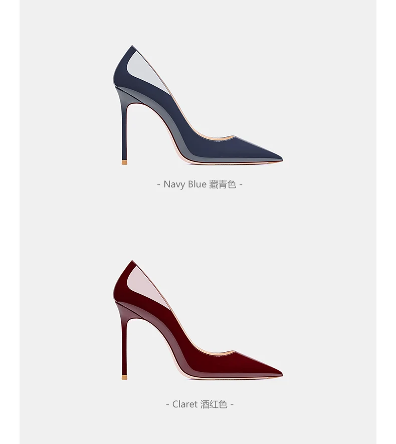 Woman Shoes Genuine Leather 2026 Trend Luxury Classics Pumps Elegant High Heels Shoes Shallow Pointed Toe Party Ladies Shoes