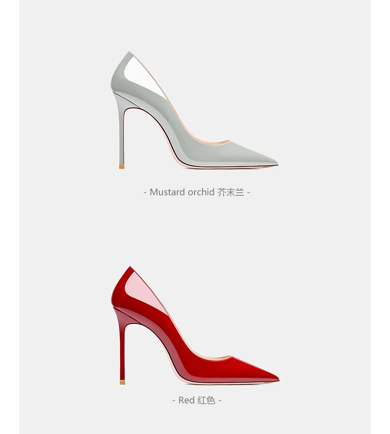 Woman Shoes Genuine Leather 2026 Trend Luxury Classics Pumps Elegant High Heels Shoes Shallow Pointed Toe Party Ladies Shoes