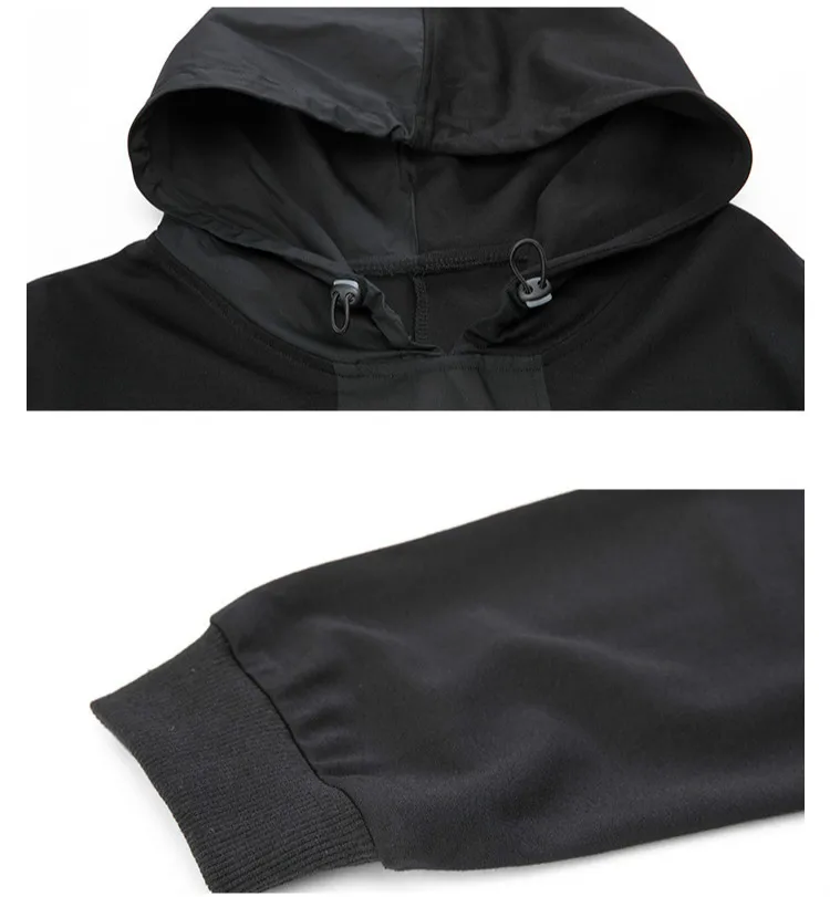 Amax luluE European Style Ladies Summer Black Sweatshirts Womens Leisure Punk Fashion Hoodies Hooded Vintage Oversized Clothes