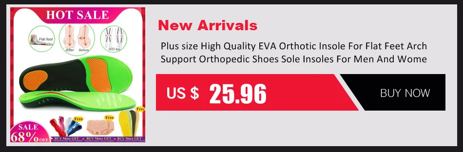 Leather Orthopedic Insoles Orthotics Flat Foot Health Sole Pad Heel Cushions Shoes Insert Arch Support Pad For Plantar fasciitis