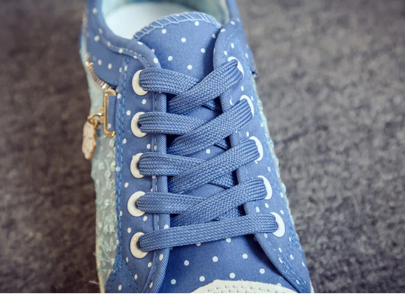 2022 New Arrival Girls Summer Shoes Low Top Mesh Breathable Sneakers Students Flats Shoes Print Women Casual Shoes Ladies Sandal