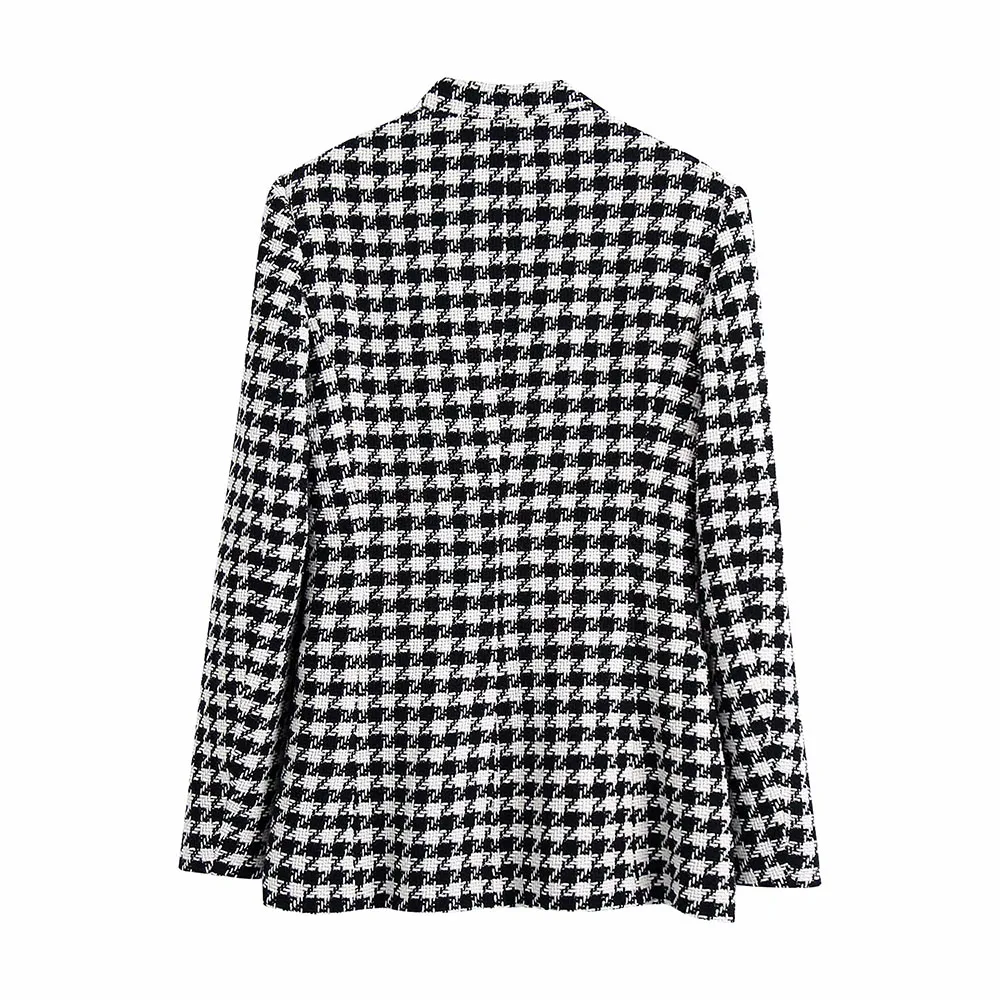 Klacwaya 2021 Women Two-Piece Set Vintage V Neck No Buckle Plaid Textured Blazer Jacket Female High Waist Shorts Elegant Suit