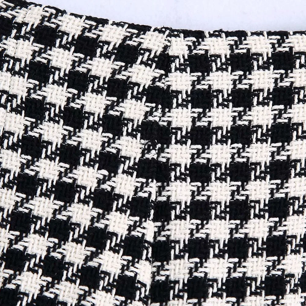Klacwaya 2021 Women Two-Piece Set Vintage V Neck No Buckle Plaid Textured Blazer Jacket Female High Waist Shorts Elegant Suit