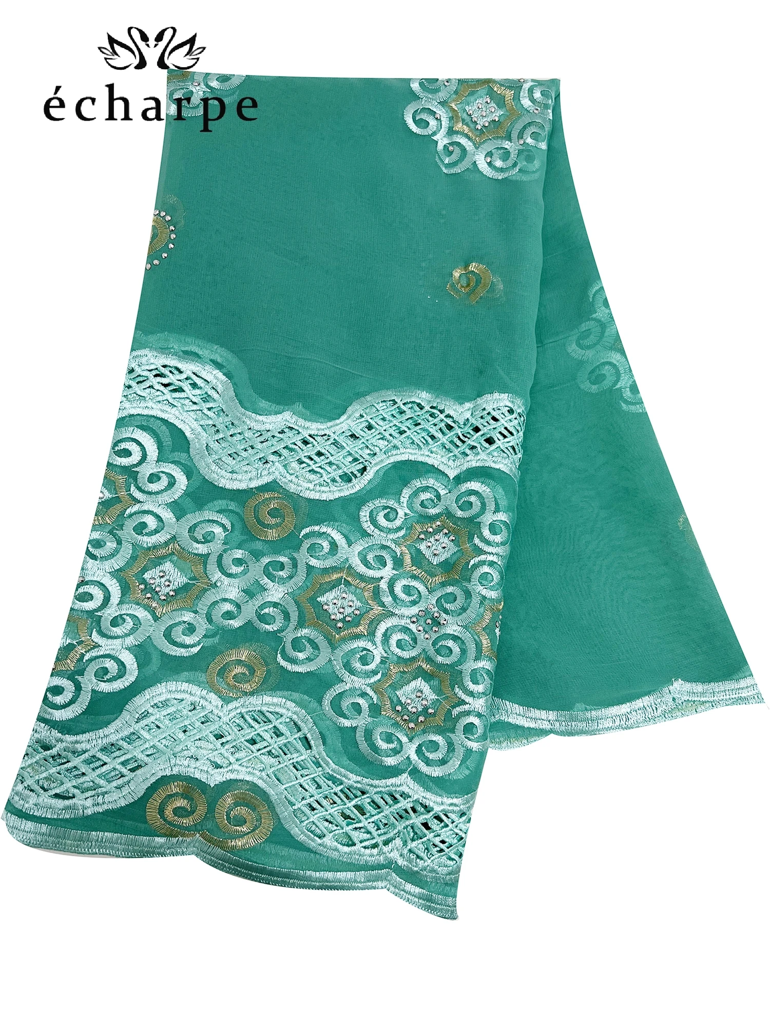New Style African Muslim Headite Cotton Embroidered Scarf Dubai Headscarf Shawl Islamic Ramadan Hijab Prayer Scraf