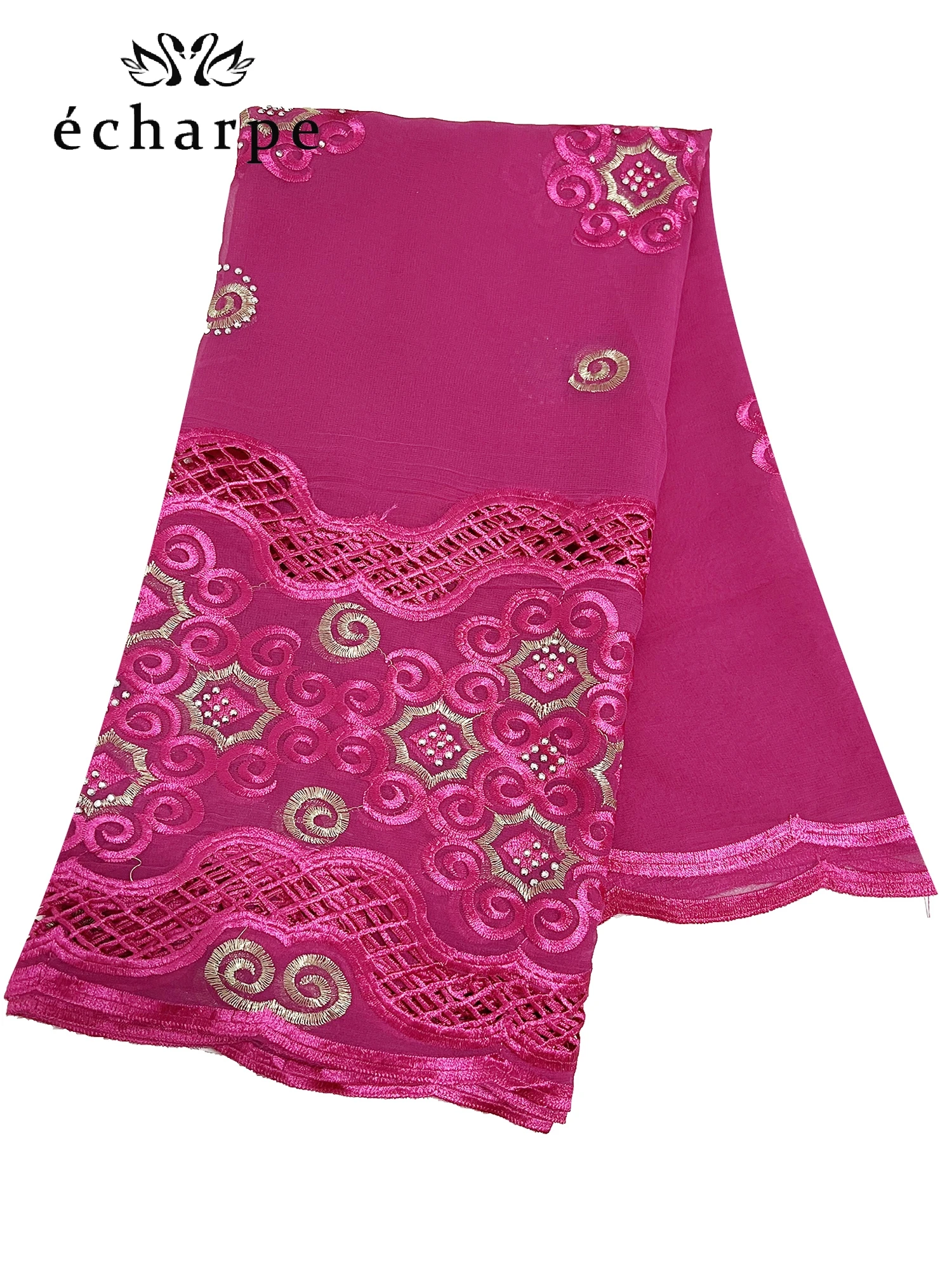 New Style African Muslim Headite Cotton Embroidered Scarf Dubai Headscarf Shawl Islamic Ramadan Hijab Prayer Scraf