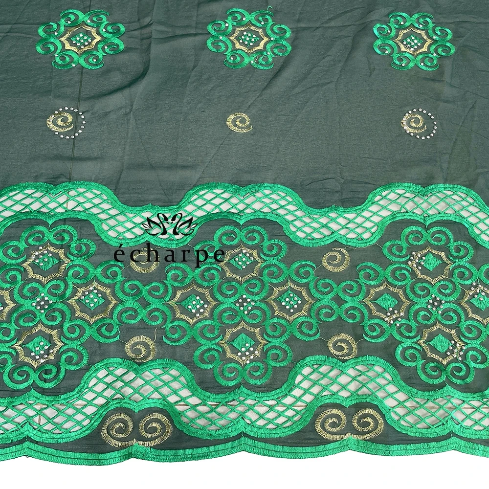 New Style African Muslim Headite Cotton Embroidered Scarf Dubai Headscarf Shawl Islamic Ramadan Hijab Prayer Scraf