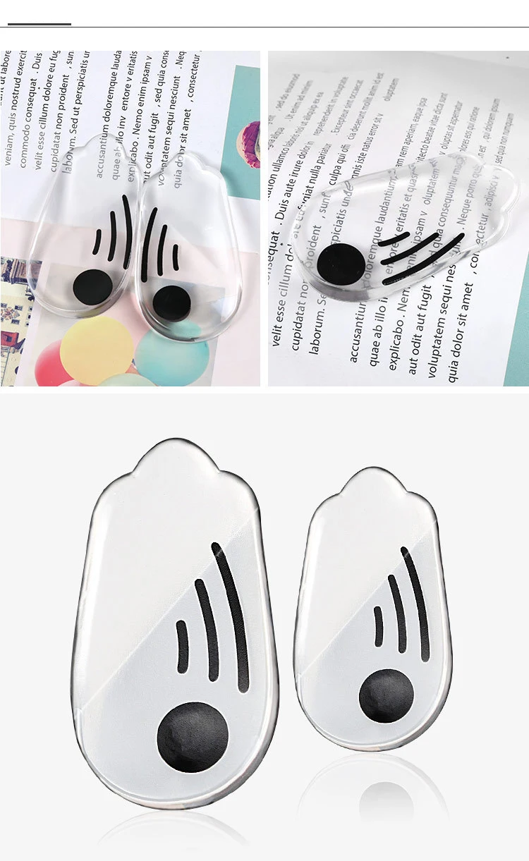 Silicone Gel Orthopedic Insoles for Feet Magnet Massage Insole O/X Leg Type Valgus Varus Correction Plantar Fasciitis Feet Care