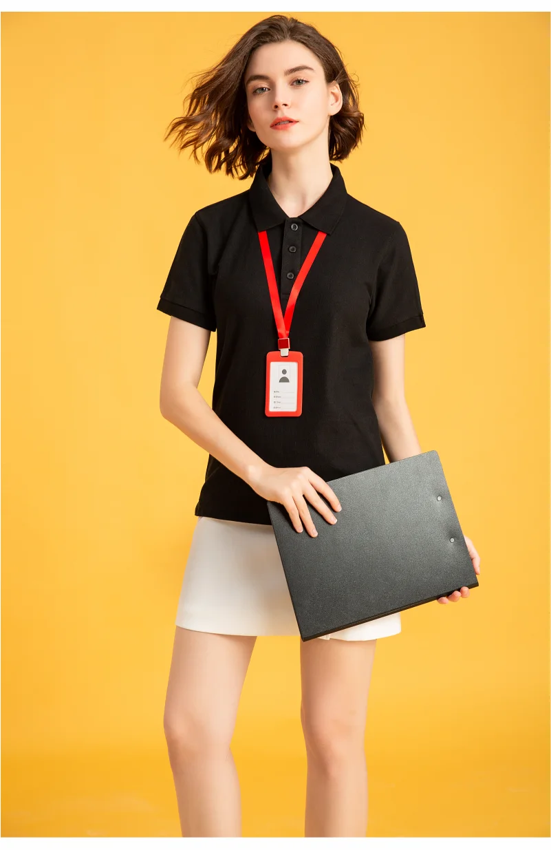 Summer Short-Sleeved Healthy Cotton 17 Colors Women Polo Shirt Custom Business Casual Embroidery T Shirts Logo WESTCOOL