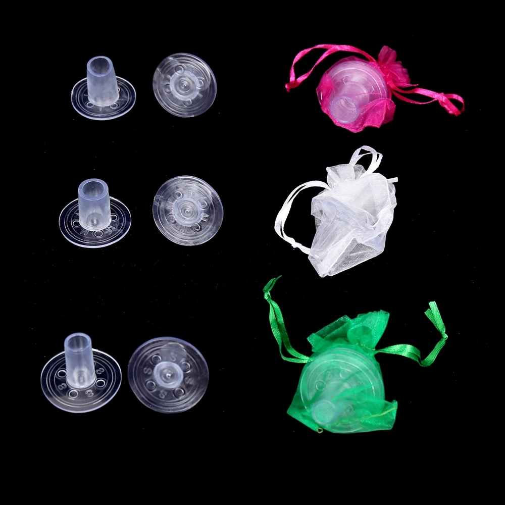 30 Pairs/Lot Silver Powder Heel Protectors Stiletto Covers Heel Stoppers Antislip Silicone High Heeler For Wedding Party Favor