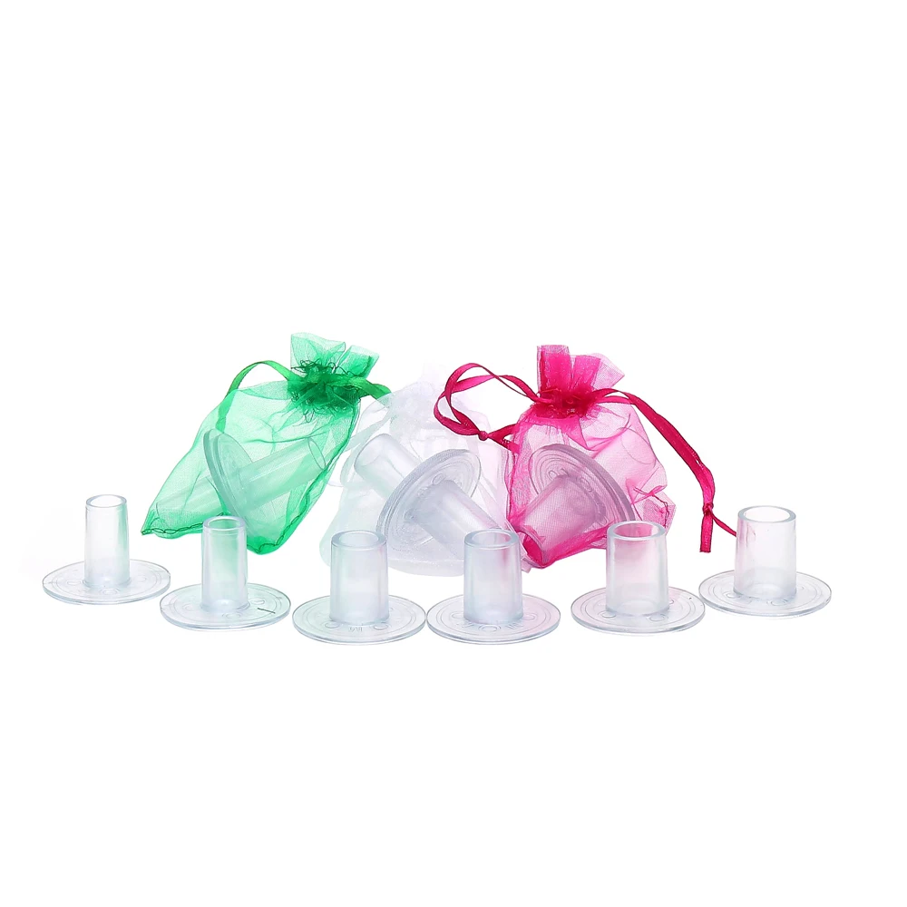 30 Pairs/Lot Silver Powder Heel Protectors Stiletto Covers Heel Stoppers Antislip Silicone High Heeler For Wedding Party Favor