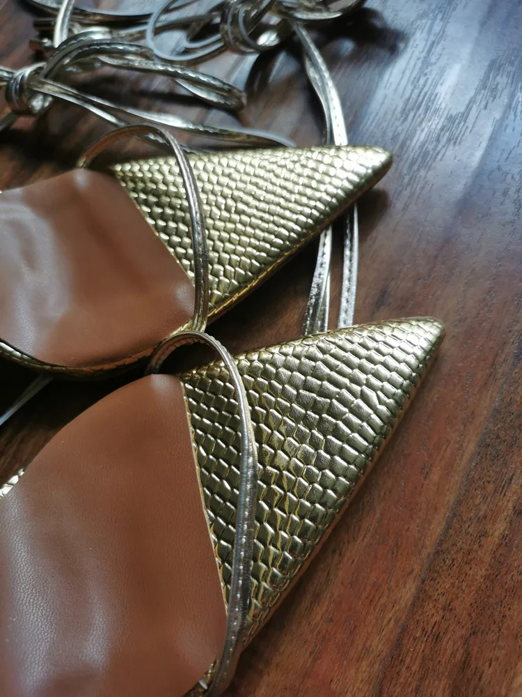 MKKHOU Fashion Sandals Women New Roman Ankle Strap Sexy Straps Cross Stilettos 12cm High Heels Summer Modern Shoes Large Size
