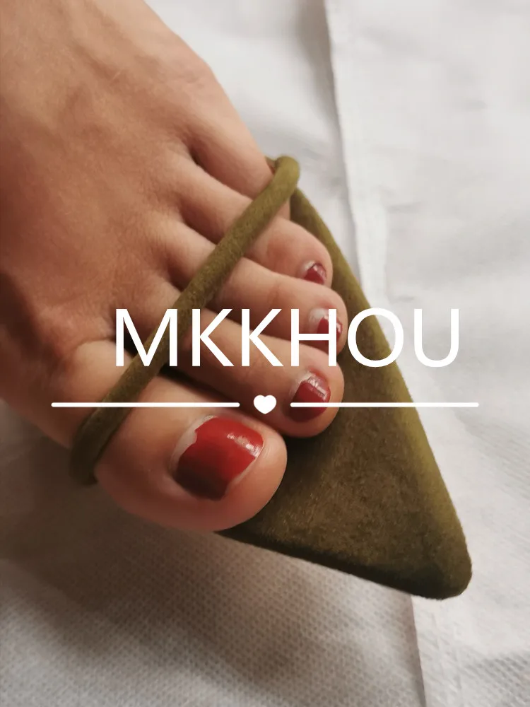 MKKHOU Fashion Sandals Women New Roman Ankle Strap Sexy Straps Cross Stilettos 12cm High Heels Summer Modern Shoes Large Size