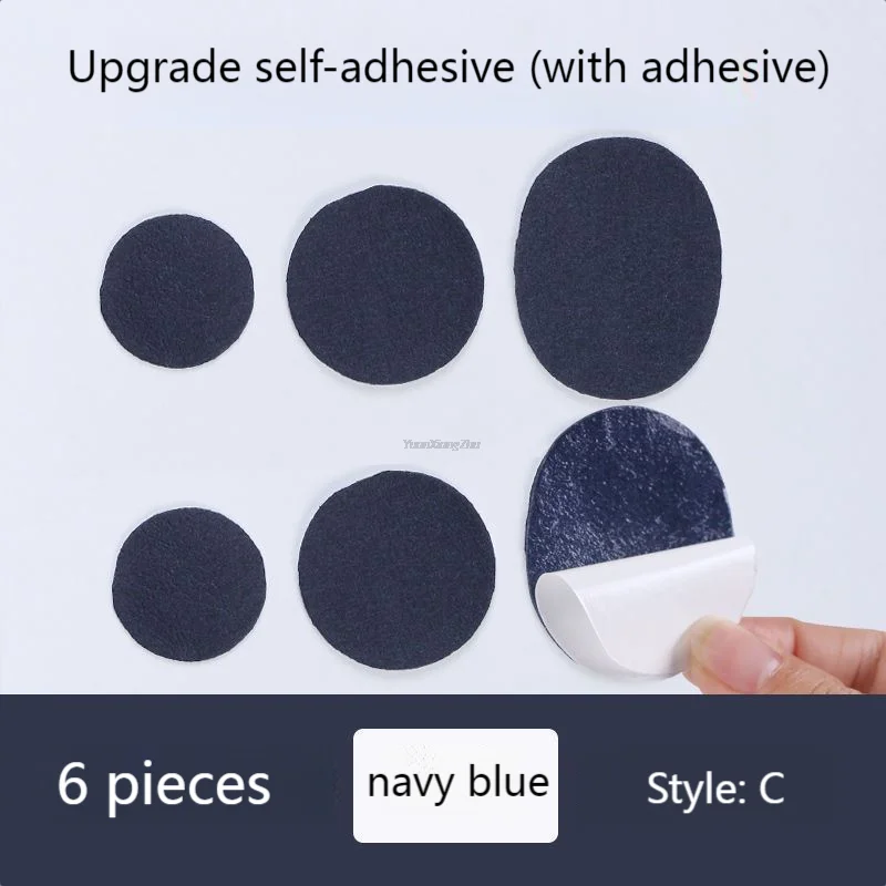 Shoe Patch Heel Sticker Vamp Repair Shoes Insoles Heel Protector Heels Hole Repair Lined Anti-Wear Self-Adhesive Foot Care Tool