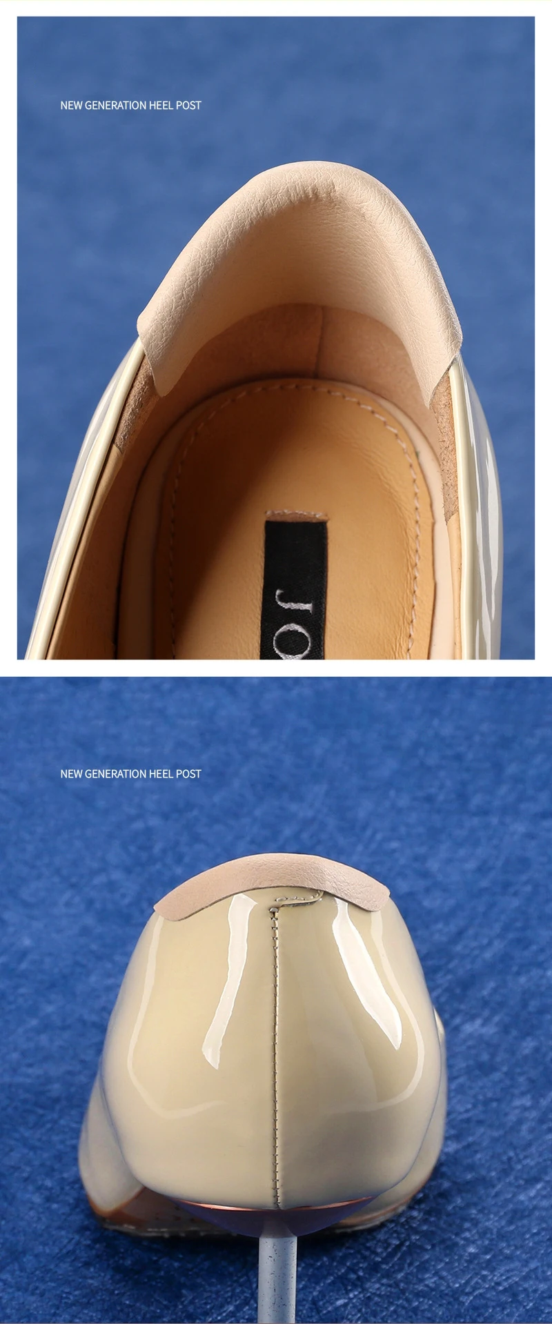 Self-Adhesive Shoe Repair Patches, Vamp & Heel Hole Repair Stickers, Anti-Wear Lined Heel Protector for Sneakers