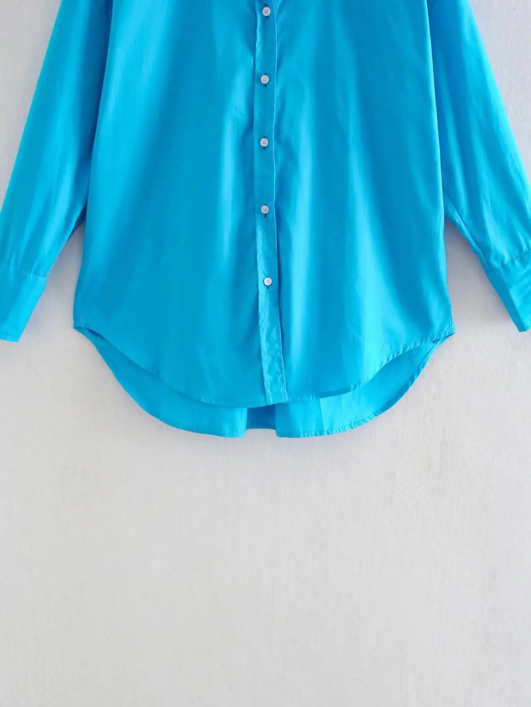 Zevity New Women Simply Candy Color Casual Slim Poplin Shirts Office Ladies Long Sleeve Blouse Roupas Chic Chemise Tops LS9405