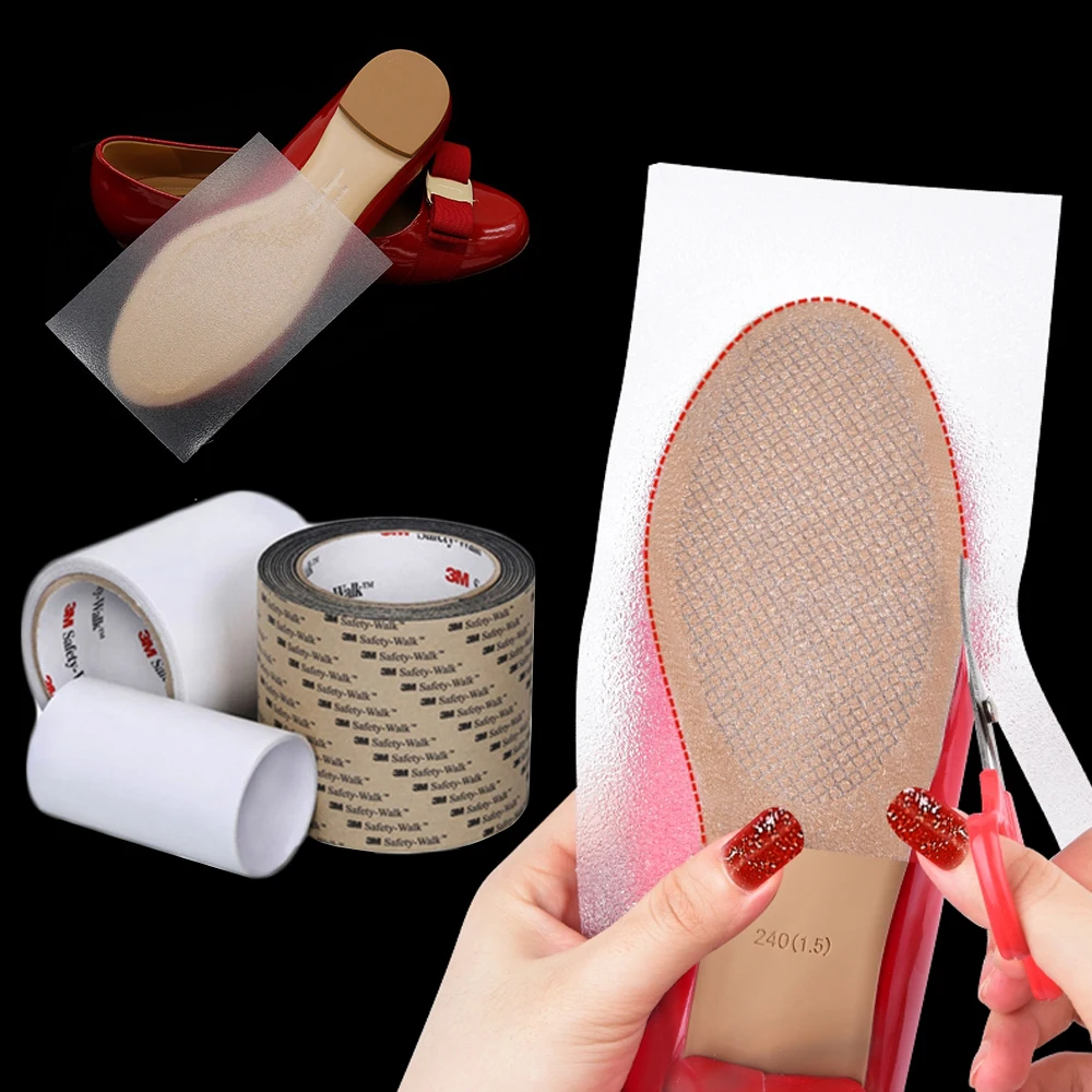 Shoe Sole Protector for Sneakers Men Women High Heels Outsole Non-slip Wear Resistance Shoes Repair Self-adhesive Soles Stickers