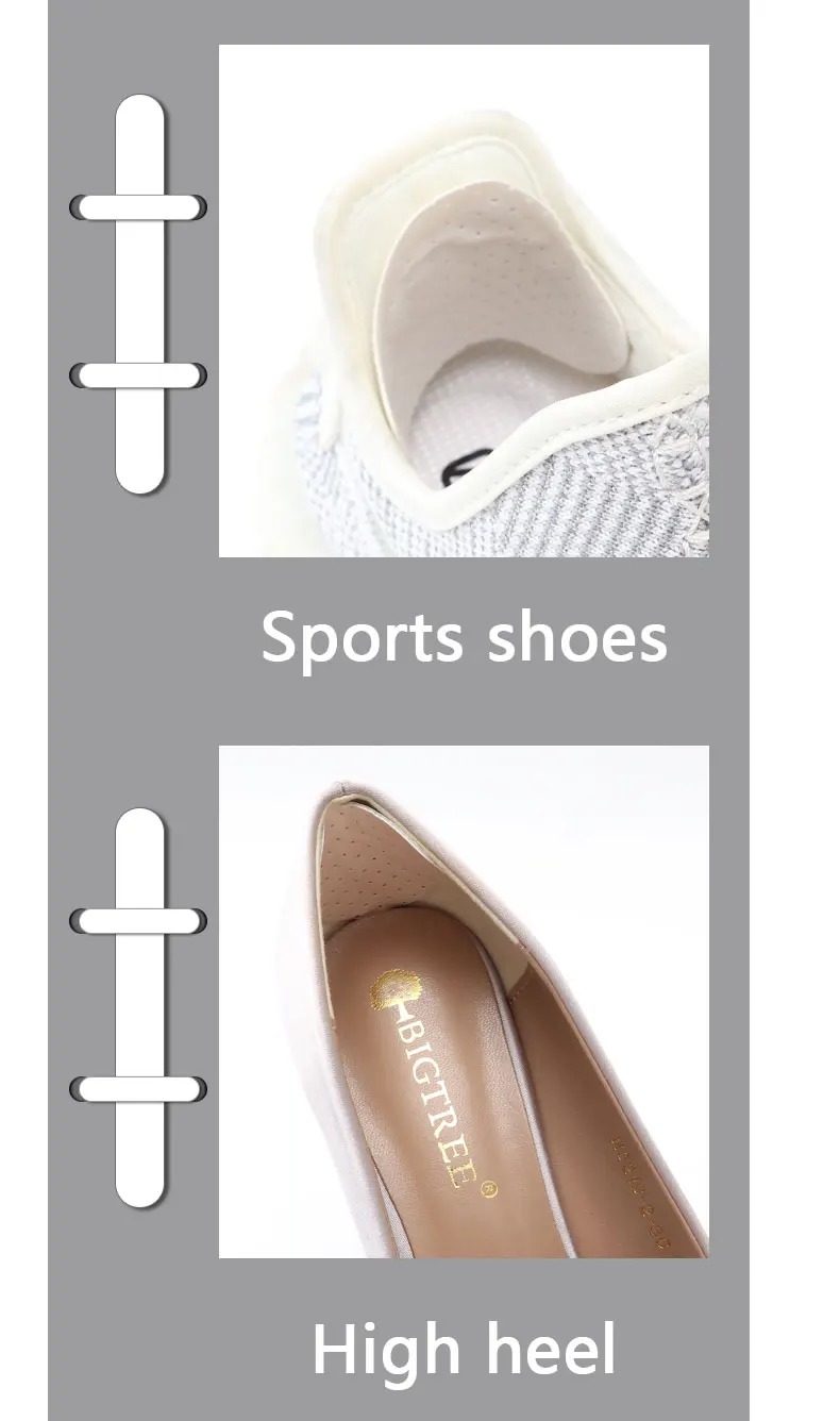 4 PCS Self-Adhesive Heel Repair Patches, Anti-Wear Heel Protector Stickers for Sneaker Shoe Hole Repair, Shoe Inserts