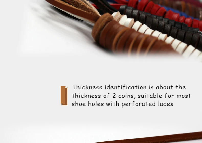 NEW Colorful Selid Shoe Lace Leather Shoes'shoelace Sports Shoelace Decorative Type Shoelaces Selected Leather Shoelaces 1Pair