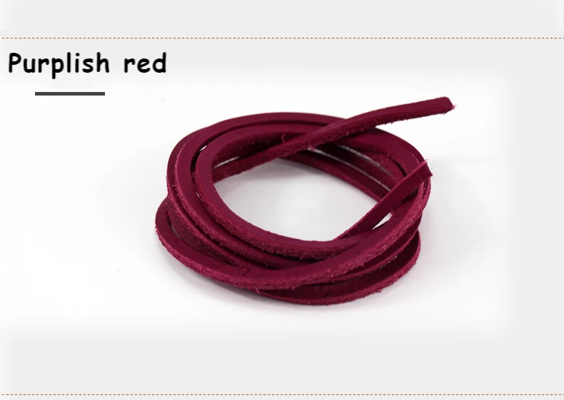 NEW Colorful Selid Shoe Lace Leather Shoes'shoelace Sports Shoelace Decorative Type Shoelaces Selected Leather Shoelaces 1Pair