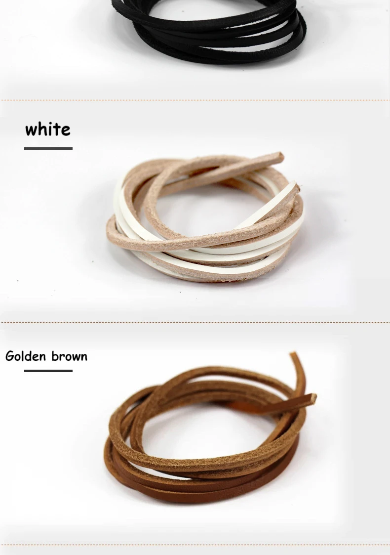 NEW Colorful Selid Shoe Lace Leather Shoes'shoelace Sports Shoelace Decorative Type Shoelaces Selected Leather Shoelaces 1Pair