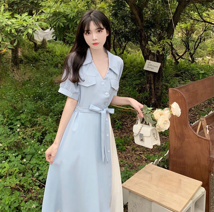 Vintage Robe Korean Fashion Sexy Casual Shirt Dress For Women Winter Long Maxi Woman Dresses Aesthetic Elegant Loose Harajuku
