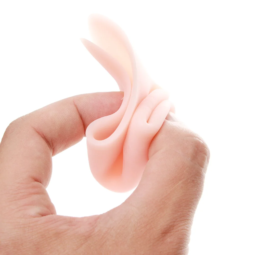 Professional Women Girl Silicone Ballet Pointe Dance Shoe Pads Silicone Gel Toe Cover Forefoot Pad Toe Protector Foot Care Tools