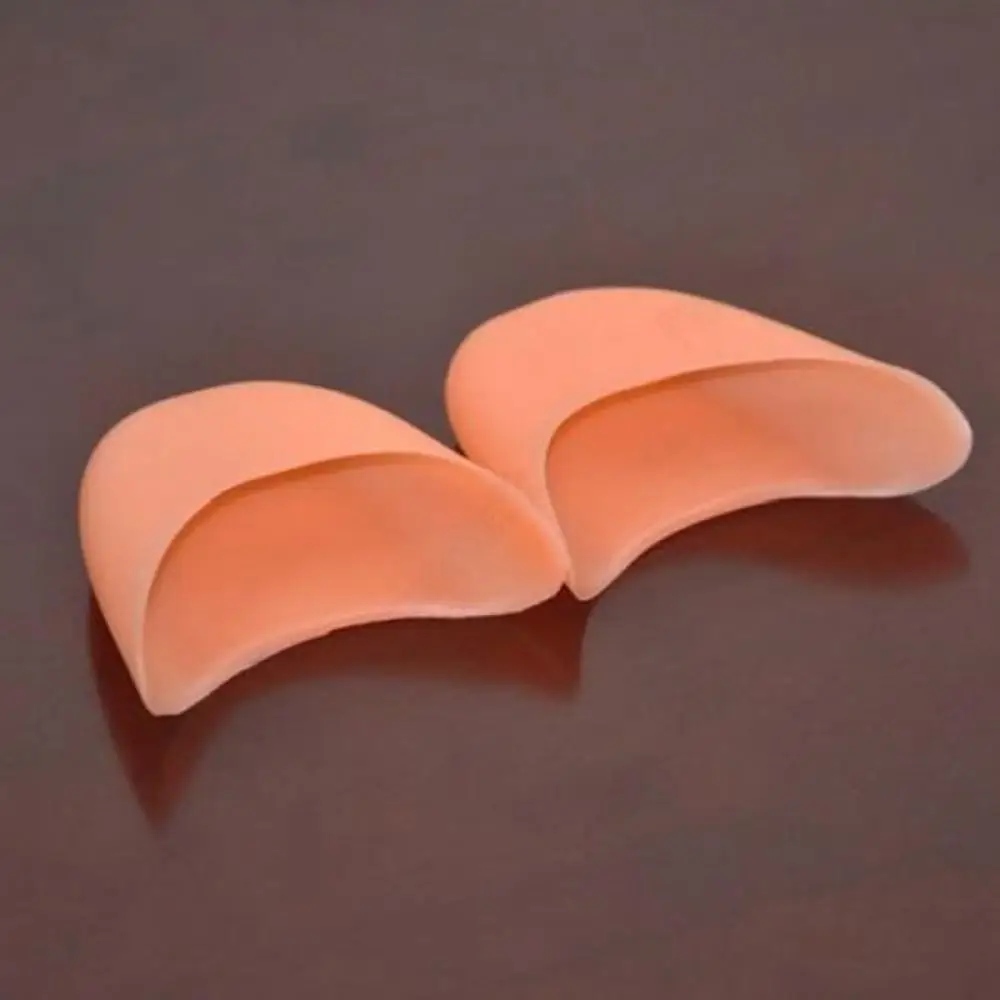 Professional Women Girl Silicone Ballet Pointe Dance Shoe Pads Silicone Gel Toe Cover Forefoot Pad Toe Protector Foot Care Tools