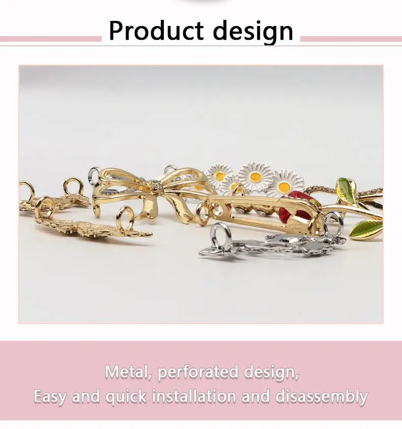 Shoelaces Clips Decorations Charms Rhinestones Shoe Charms Faux Jeweled Sneakers Girl Gift DIY Lace Buckle Shoes Accesories 1Pcs