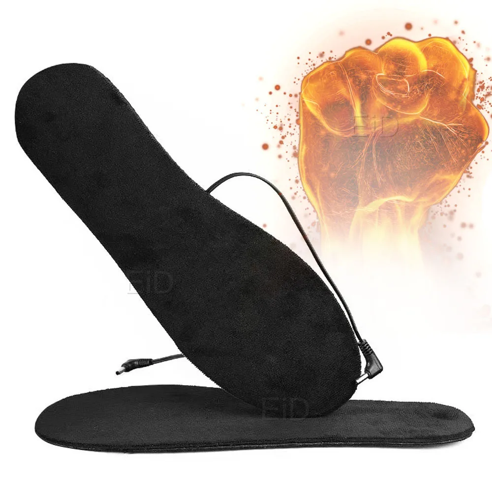 USB Electric Heated Shoe Insole Winter Warm Women Foot Pad Washable Thermal Men Boot Mat Unisex Heating Shoe Insoles