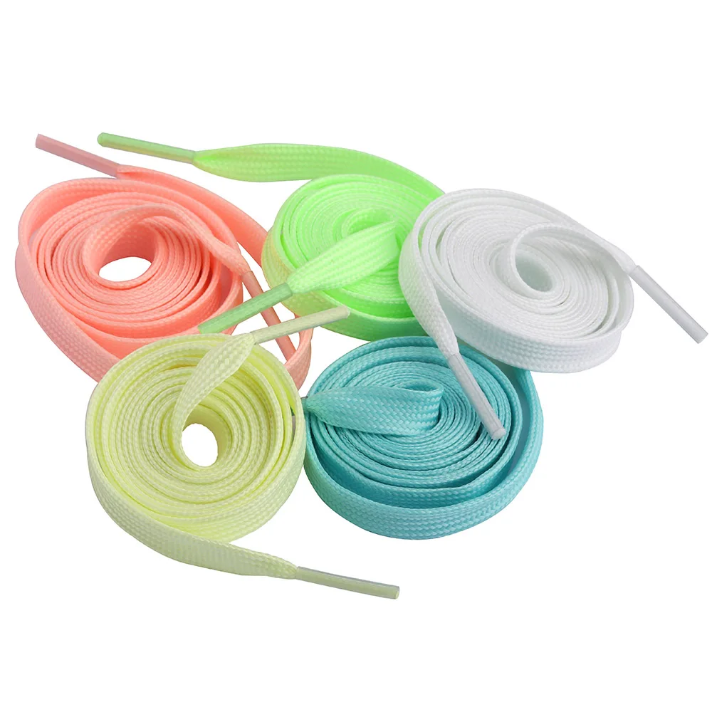 Luminous Shoelaces Men Women Sports Shoes Laces Runner Shoelace Glow In The Dark Night Classic Shoestrings Reflective Shoe Laces