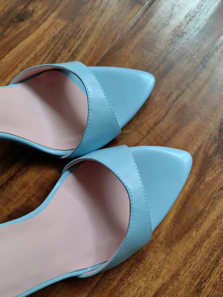 MKKHOU Fashion Sandals Women New Minimalist Classic Word With Stiletto 12cm High Heel Sandals Summer All-match Modern Slippers