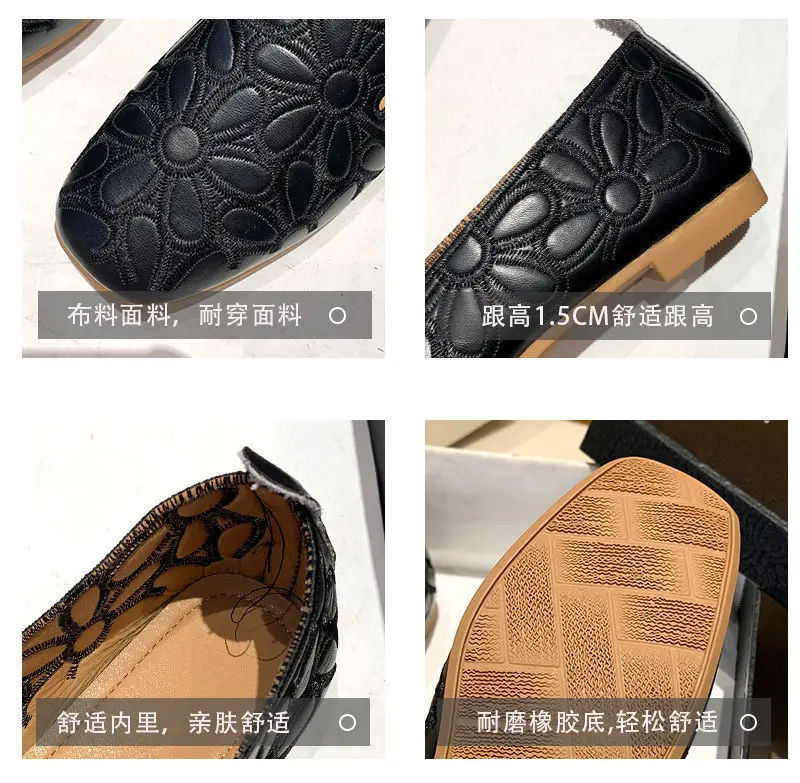 2024 New Braid Cutout Loafers Women's Brown Moccasins Female Vintage Shoes Slip On Leisure Retro Flats
