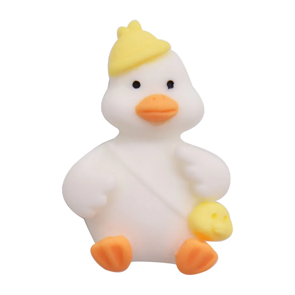1Pcs Resin Duck Goose Animals Shoe Decorations Children Garden Shoes Accessories Fit Sandals Buckle Clogcute Charm