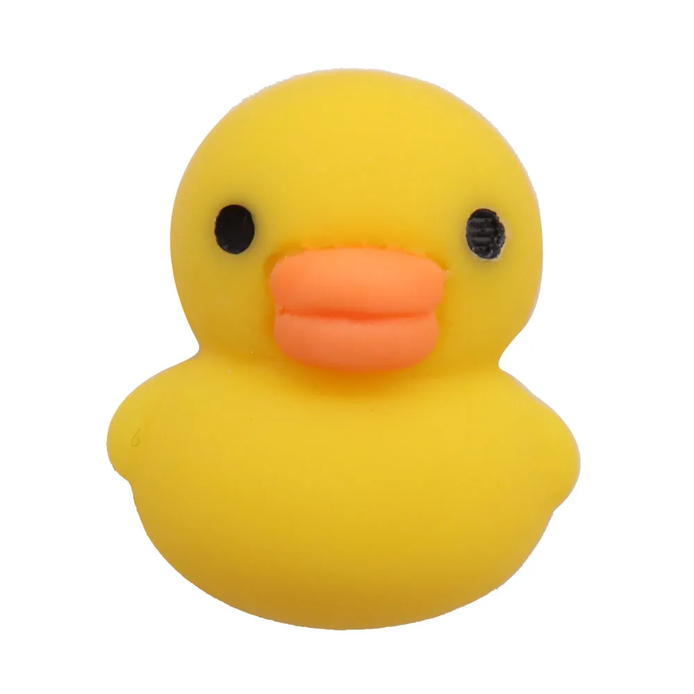 1Pcs Resin Duck Goose Animals Shoe Decorations Children Garden Shoes Accessories Fit Sandals Buckle Clogcute Charm