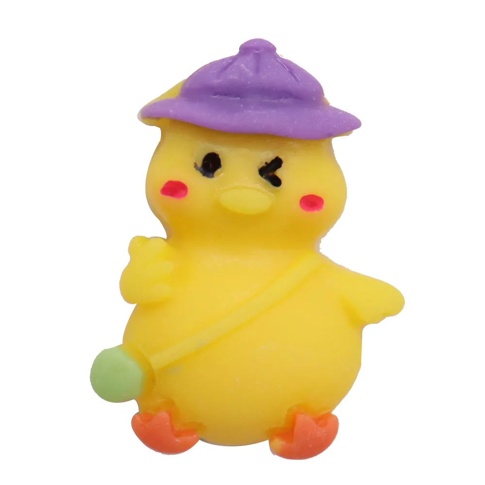 1Pcs Resin Duck Goose Animals Shoe Decorations Children Garden Shoes Accessories Fit Sandals Buckle Clogcute Charm