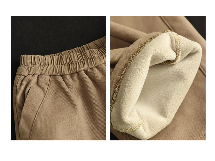 Amax luluE 2024 Luxury Clothing Winter Womens Fashion Loose Warm Fur Pants Female Casual Vintage Thicken Harajuku Harem Trousers