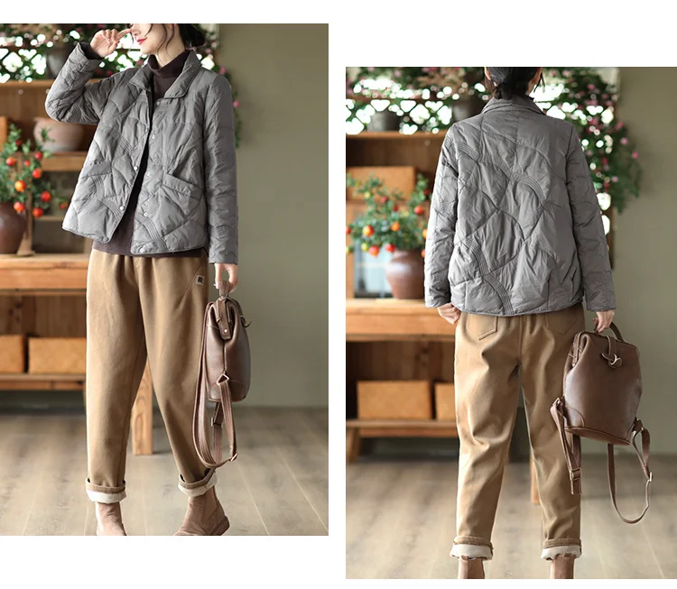 Amax luluE 2024 Luxury Clothing Winter Womens Fashion Loose Warm Fur Pants Female Casual Vintage Thicken Harajuku Harem Trousers