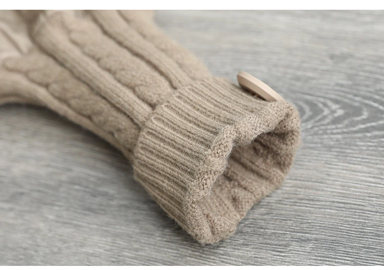 Amax LuluE Winter Fashion Clothes Womens Loose Warm Hooded Knitted Padded Hoodies Ladies Casual Vintage Thicken Long Sweatshirts