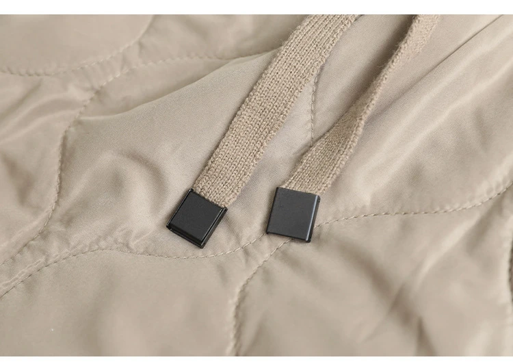 Amax LuluE Winter Fashion Clothes Womens Loose Warm Hooded Knitted Padded Hoodies Ladies Casual Vintage Thicken Long Sweatshirts