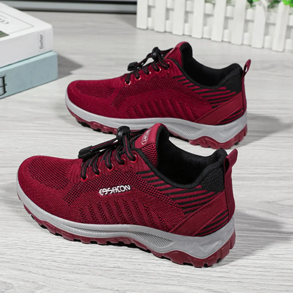 Women's Sports Shoes Lightweight Breathable Non Slip Mesh Sneakers Comfort Running Shoes Casual Shoes For Elderly Adult Youth