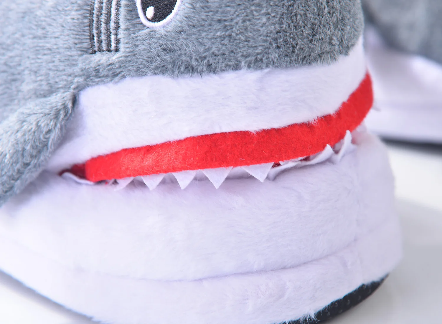 Funny Fuzzy Shark Slippers Men Women Free Size Winter Indoor Cotton Shoes Girls Adult Fluff Animal Slippers House Shoes Fish