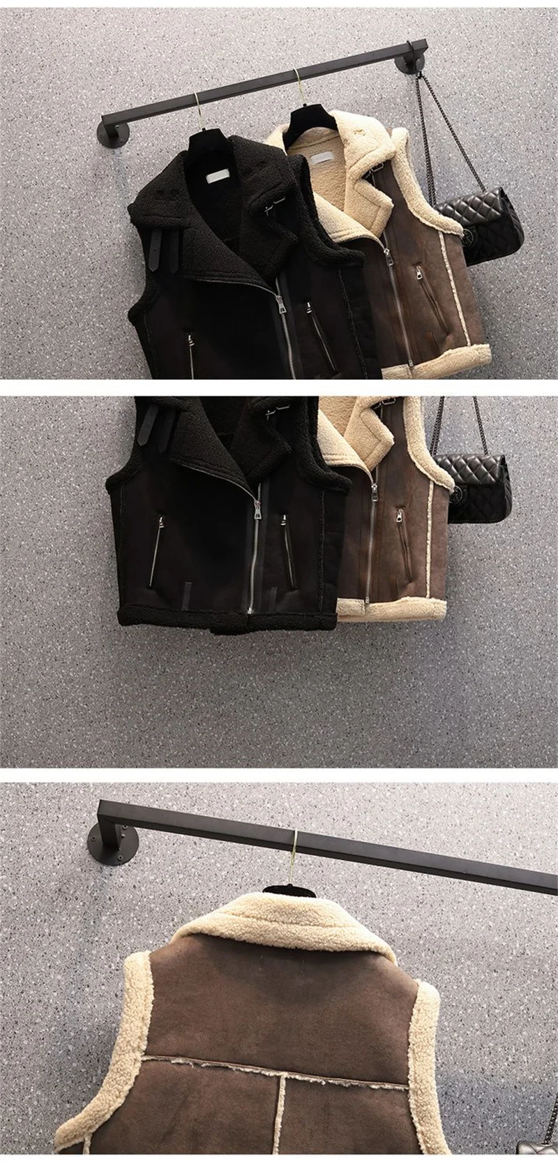 Sleeveless Jacket Female PU Leather Vest Coat Women 2024Autumn winter New Motorcycle Waistcoat Loose Outerwear Novel Popular Top