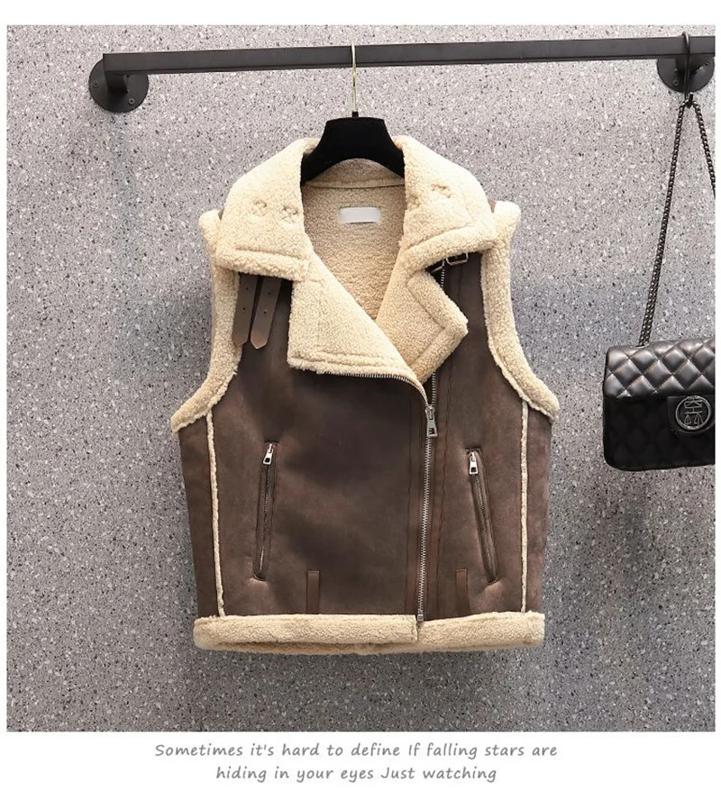 Sleeveless Jacket Female PU Leather Vest Coat Women 2024Autumn winter New Motorcycle Waistcoat Loose Outerwear Novel Popular Top