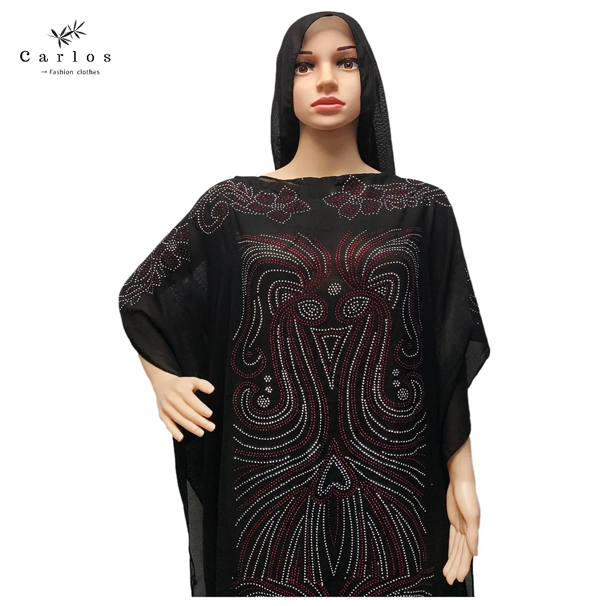 2025 New African Long Maxi Dress African Dresses For Women Plus Size Both Side Diamond Dress Robe Femme Clothes African Clothing