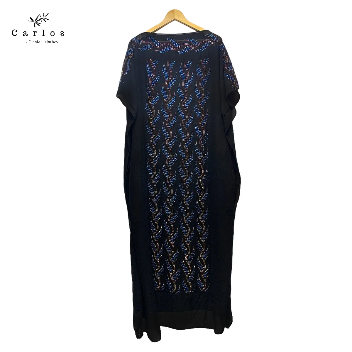 2025 New African Long Maxi Dress African Dresses For Women Plus Size Both Side Diamond Dress Robe Femme Clothes African Clothing